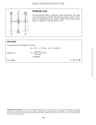 Beer vector mechanics for engineers statics 10th solutions