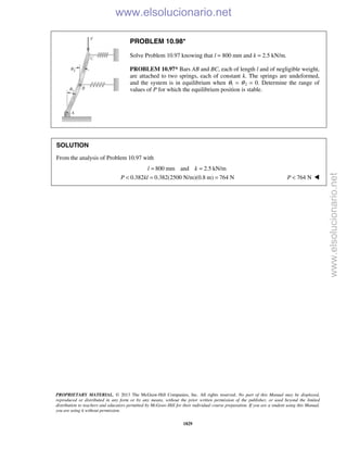 Beer vector mechanics for engineers statics 10th solutions