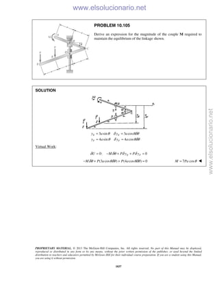Beer vector mechanics for engineers statics 10th solutions