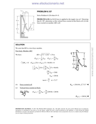 Beer vector mechanics for engineers statics 10th solutions