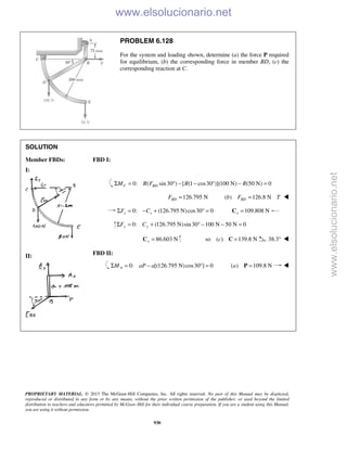 Beer vector mechanics for engineers statics 10th solutions
