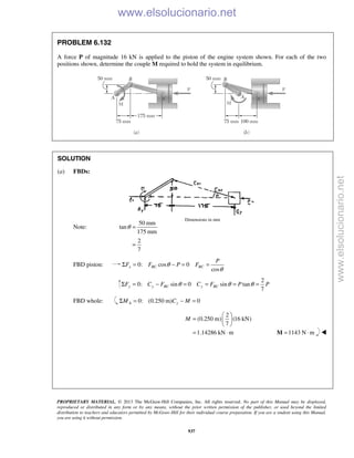 Beer vector mechanics for engineers statics 10th solutions