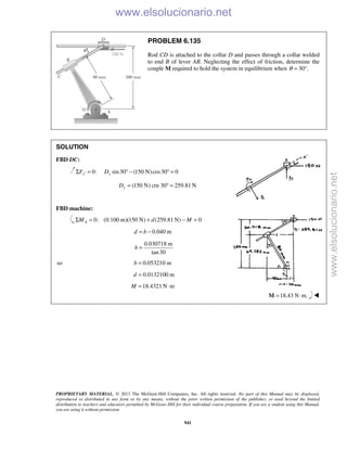 Beer vector mechanics for engineers statics 10th solutions