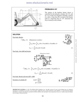Beer vector mechanics for engineers statics 10th solutions