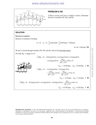 Beer vector mechanics for engineers statics 10th solutions