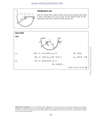 Beer vector mechanics for engineers statics 10th solutions