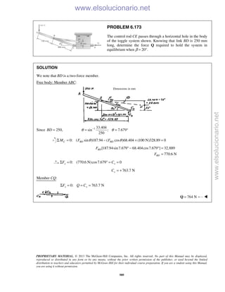 Beer vector mechanics for engineers statics 10th solutions