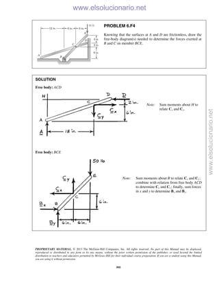 Beer vector mechanics for engineers statics 10th solutions