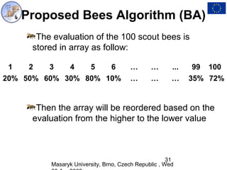 Bees algorithm | PPT