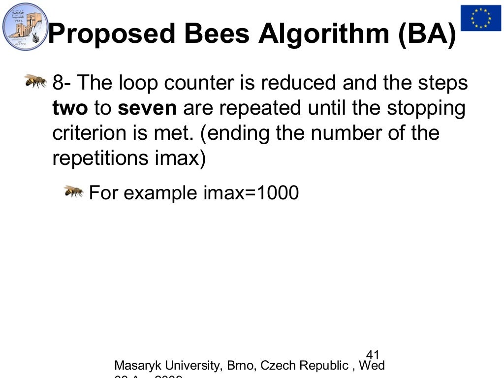 Bees algorithm
