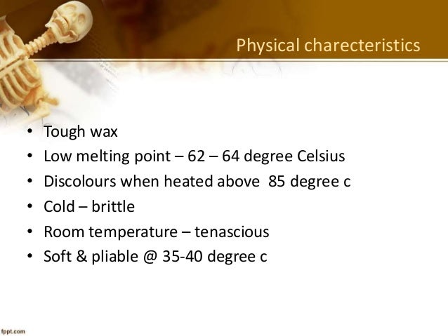 Beeswax Used For Repairing Damaged Dry Human Bones