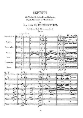 Beethoven septet op-20