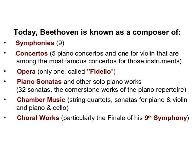 ludwig van beethoven beethoven s famous works