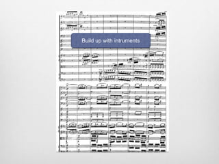 Build up with intruments
 