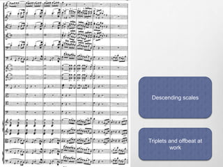 Descending scales
Triplets and offbeat at
work
 