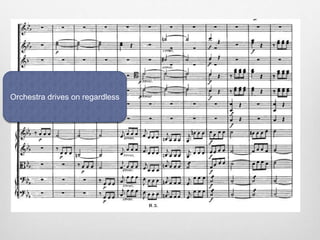 Orchestra drives on regardless
 
