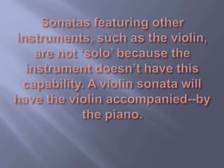 Beethoven and the piano sonata