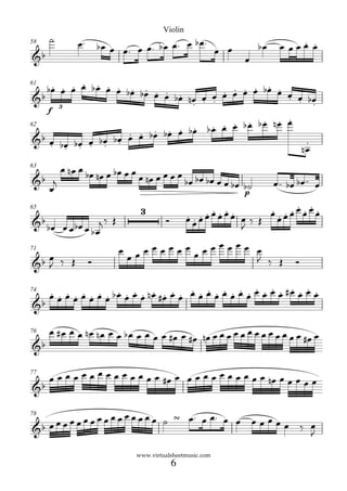 Violin
     
58                                                           
                                                                                
                                                                 

61              
                                 
                                                 
                                 
                                                        
         3
                                                          
     f
                                                       
                                              
                                              
                            
                             
62

         
                                                     
                                                          
           
                               
63

                                                                 
                                                                 p

65                                                 
                                                               
                                                                    
                                              
                                                             
               
                                  
                               
71
                                                 
                                                                             

74                                  
                                       


76                                   
                                                                    


77
                                    


                             
       
78
                                         
                                          

                                 www.virtualsheetmusic.com
                                              6
 