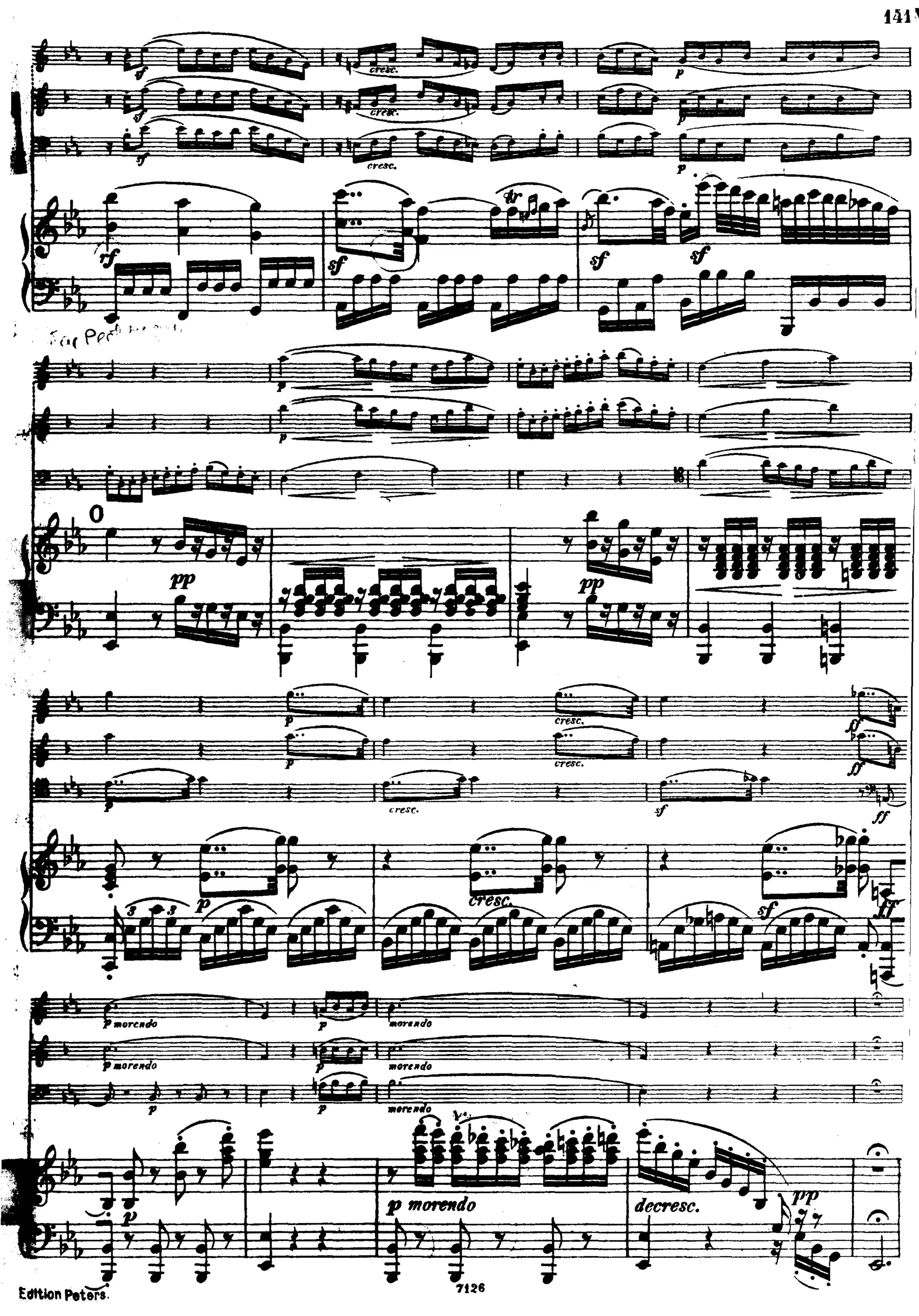  Beethoven trio-op.11.Violín/Clarinete/ Violonchello/Piano