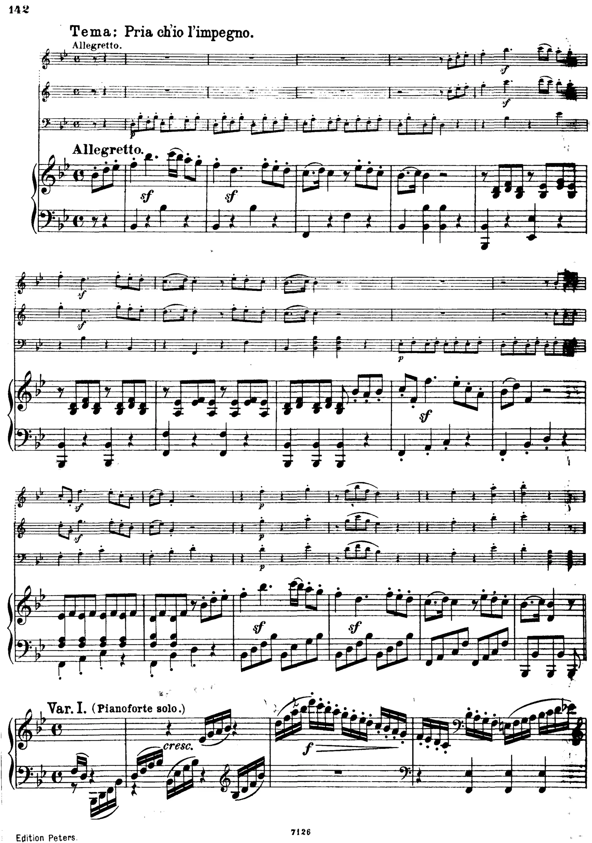  Beethoven trio-op.11.Violín/Clarinete/ Violonchello/Piano