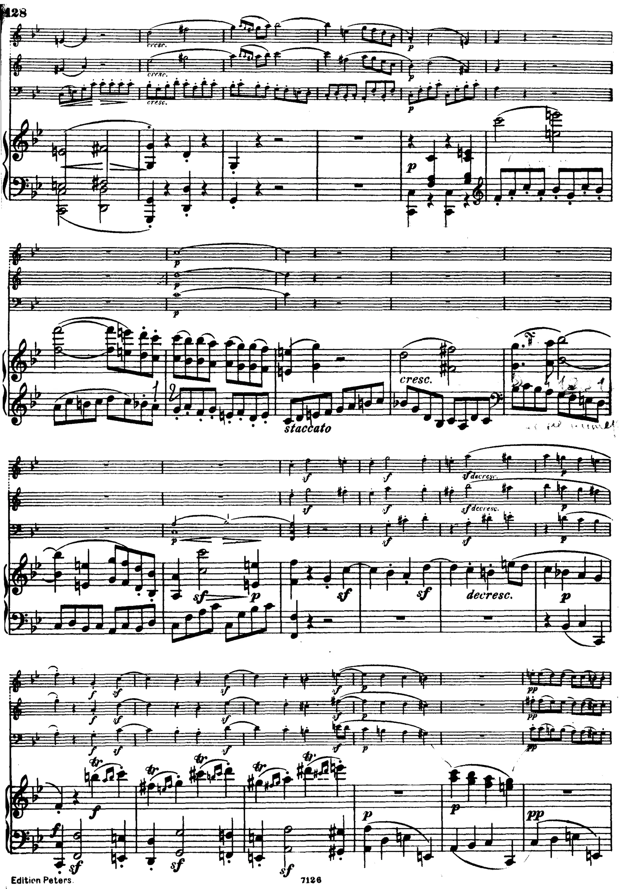  Beethoven trio-op.11.Violín/Clarinete/ Violonchello/Piano