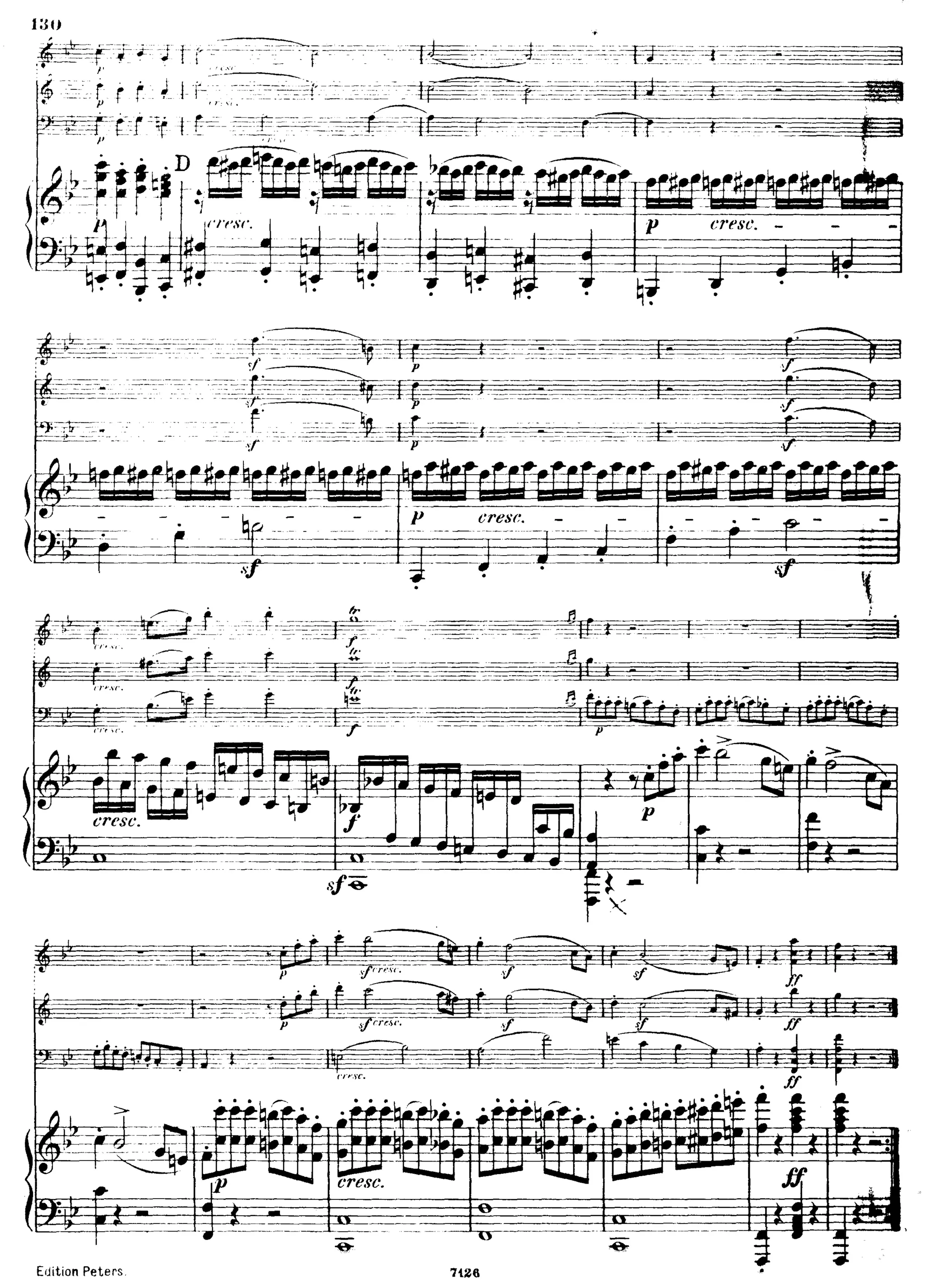  Beethoven trio-op.11.Violín/Clarinete/ Violonchello/Piano