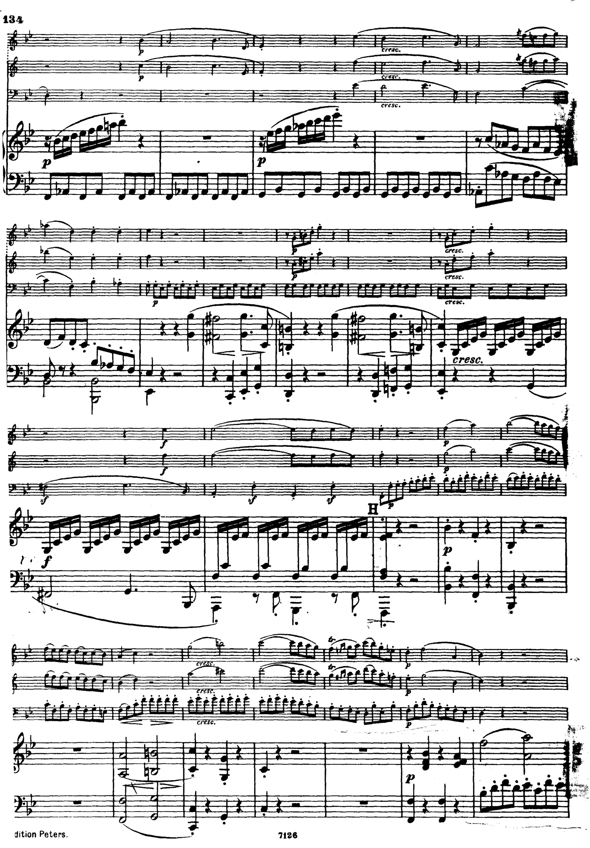  Beethoven trio-op.11.Violín/Clarinete/ Violonchello/Piano