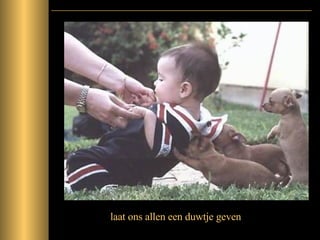 laat ons allen een duwtje geven  