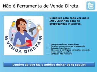Você “clica” ou ver o tweet que te interessa
