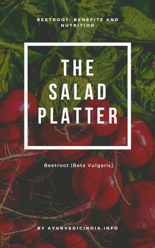 Beetroot Benefits and Nutrition | PDF