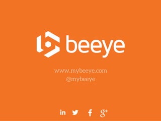 Beeye - Evolution du pitch 