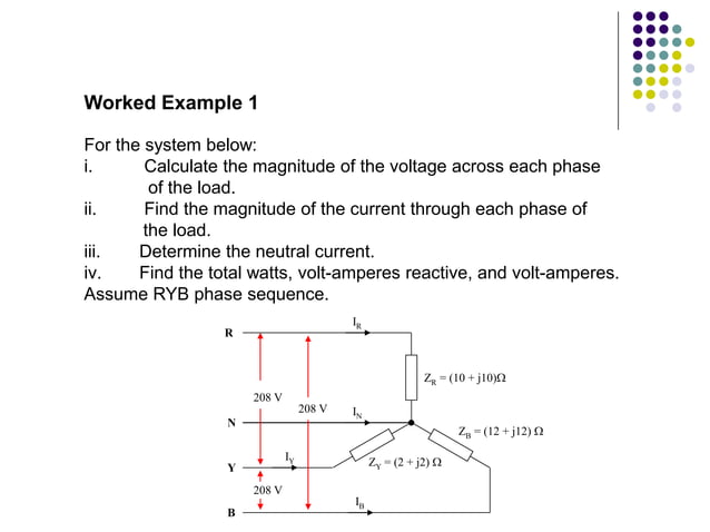 BEF 23803 - Lecture 4 - Unbalanced Three - Phase Circuits.ppt | Physics ...