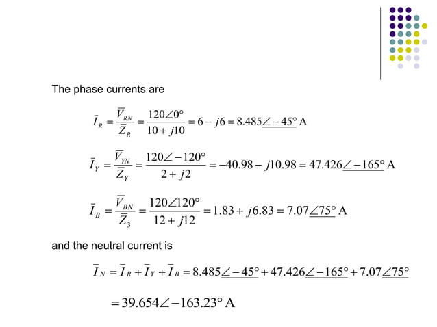 BEF 23803 - Lecture 4 - Unbalanced Three - Phase Circuits.ppt | Physics ...