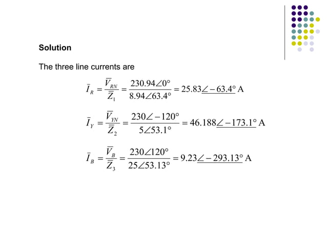 BEF 23803 - Lecture 4 - Unbalanced Three - Phase Circuits.ppt | Physics ...