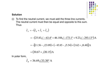 BEF 23803 - Lecture 4 - Unbalanced Three - Phase Circuits.ppt