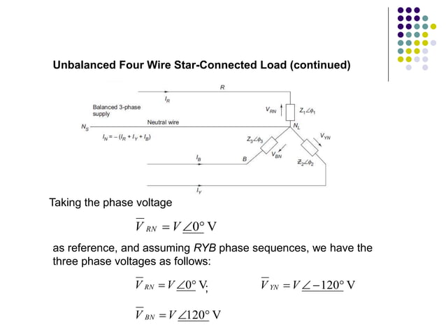 BEF 23803 - Lecture 4 - Unbalanced Three - Phase Circuits.ppt | Physics ...