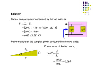 BEF 23803 - Lecture 8 - Conservation of Complex Power.ppt