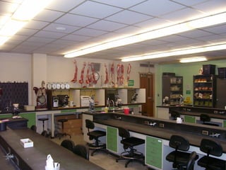 ECC Bio Lab renovations (BEFORE)