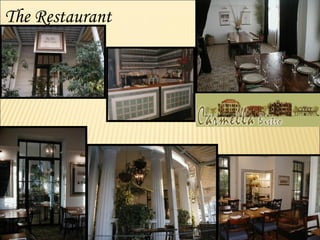 ?????
????
??
?
?
???
?????
The Restaurant
 