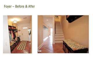 Before and After Portfolio   Staging