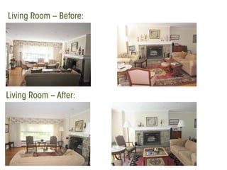 Before and After Portfolio   Staging