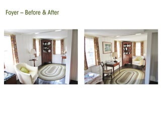 Before and After Portfolio   Staging