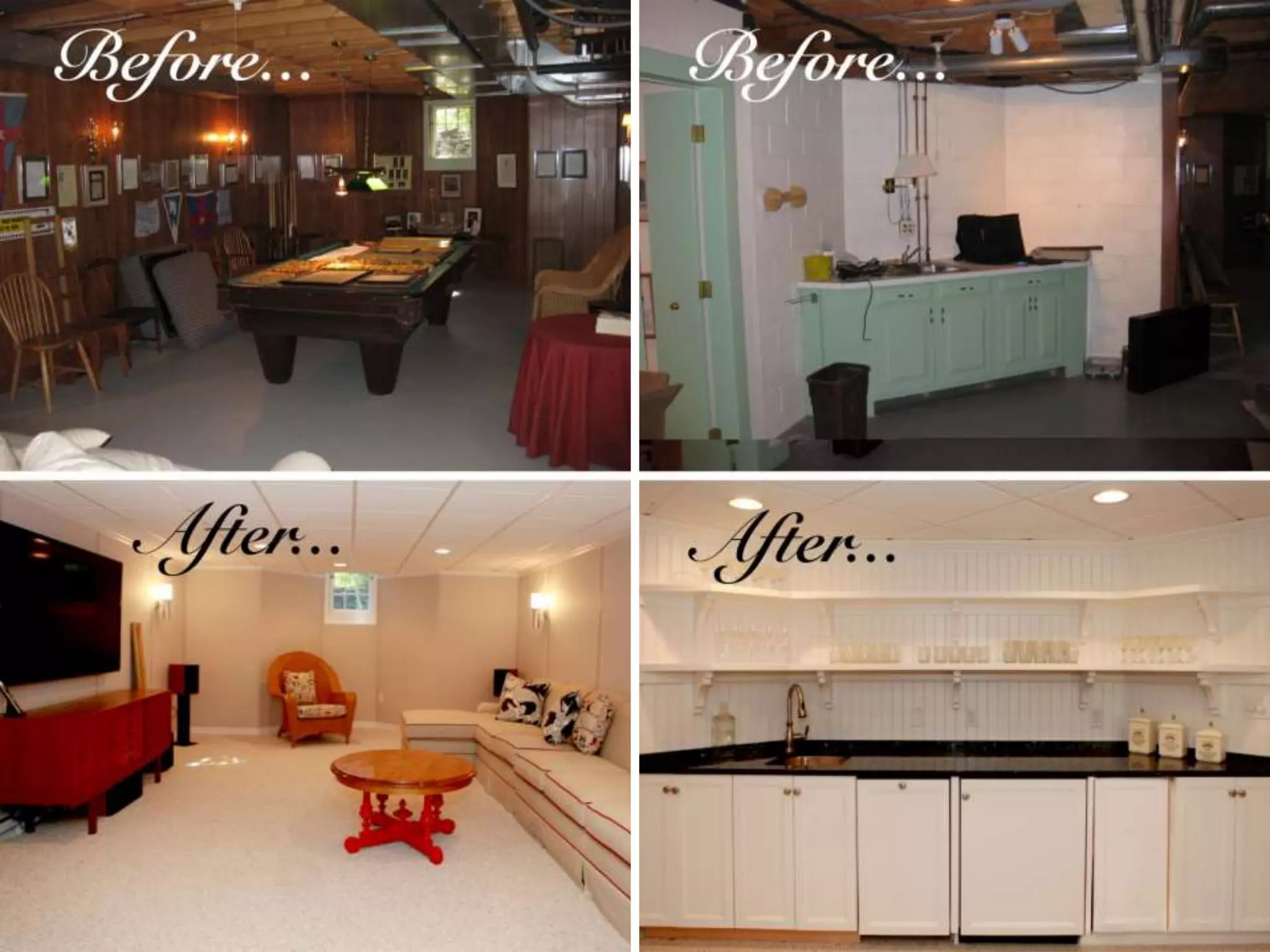 Before and After Basement Transformations | PPTX