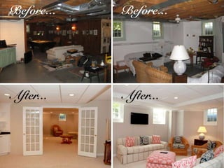 Before and After Basement Transformations | PPTX