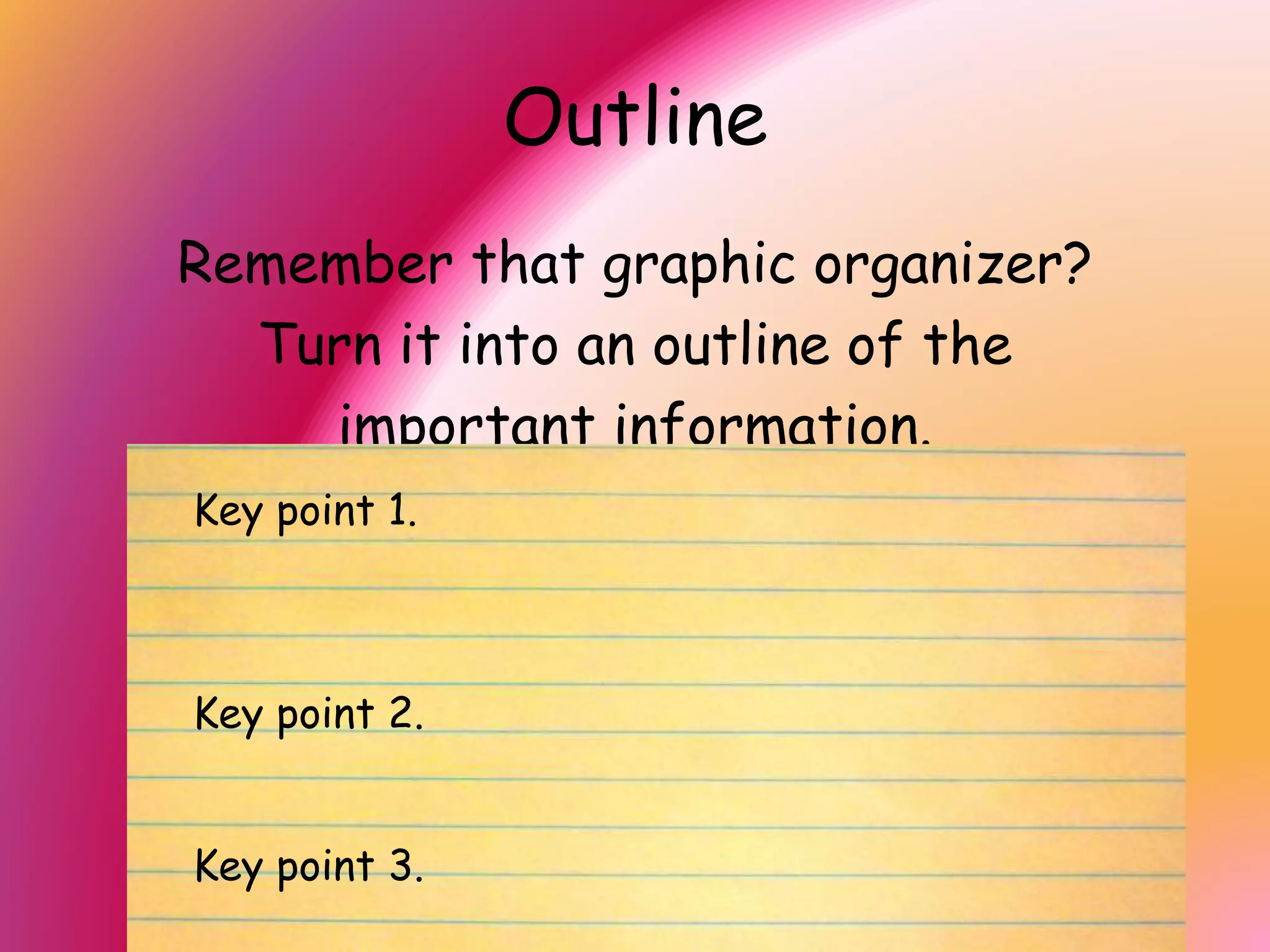 Exit Slip
Having the reader fill out an exit slip
will help you find out what they found out.
What did you
find out?
____________
____________
____________
____________
____________
____________
____________
____________
 