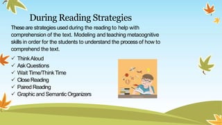 Before, during and after reading strategies convertido