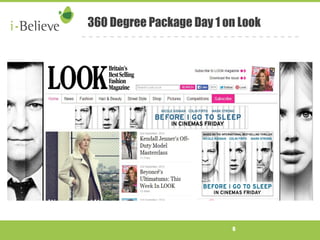 360 Degree Package Day 1 on Look 
6 
 