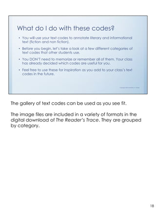Close Reading with Annotations and Text Codes: Before Reading | PDF