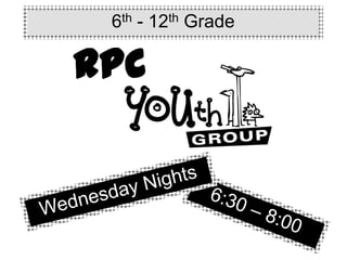 6th - 12th Grade

RPC
 