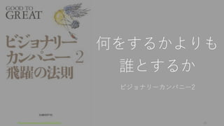 投資家は結婚相手のように選ぶ
57
 